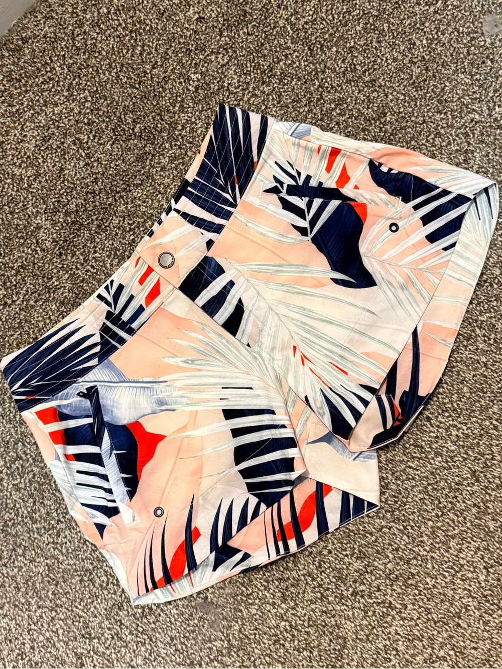 Athleta Hudson Board shorts Tropical Athletic Shorts